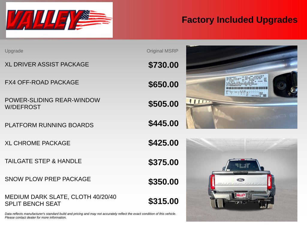 New 2027 Ford F450 XL w/ XL Driver Assist Package AWD/4WD image 4