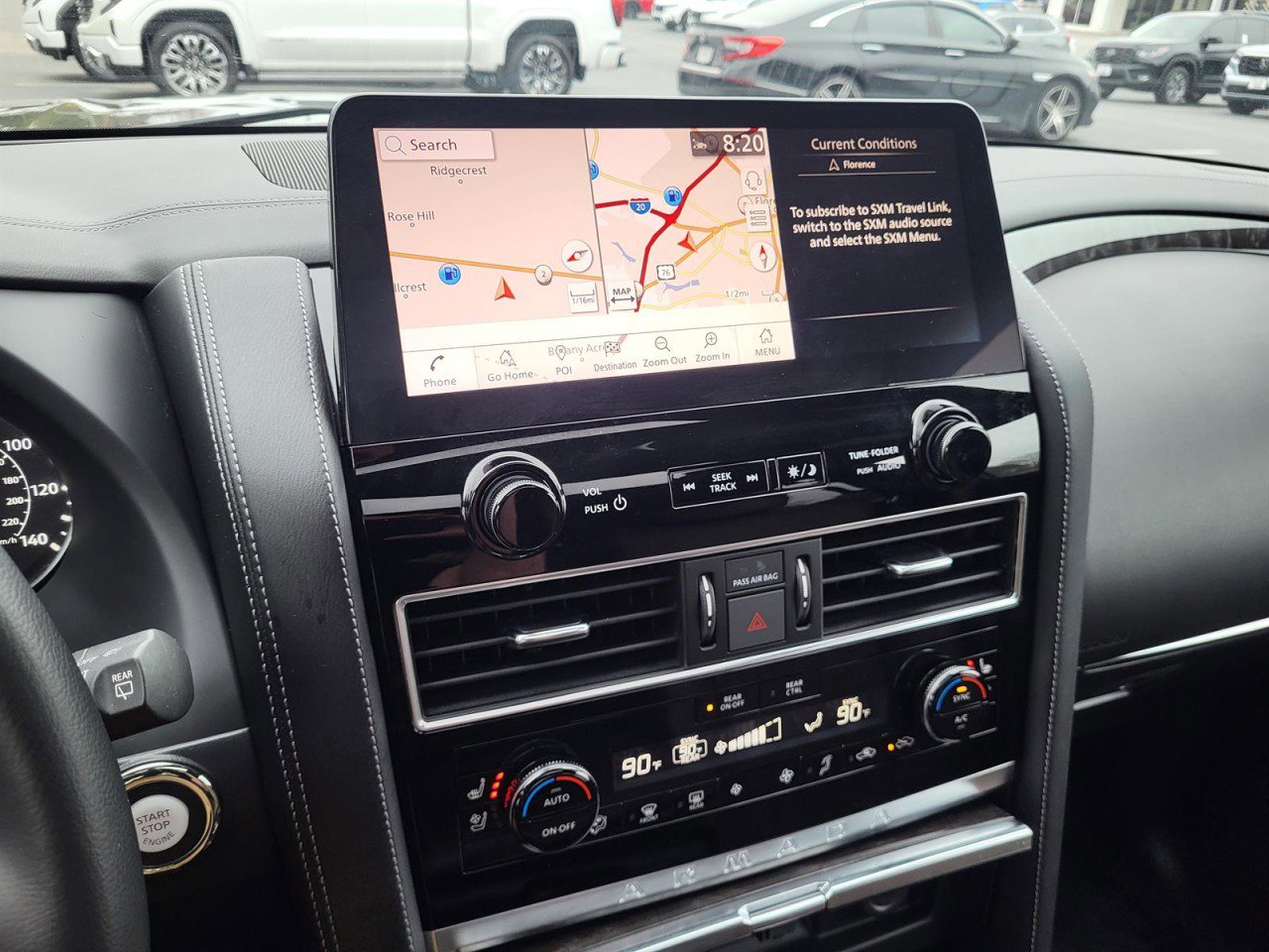 Used 2022 Nissan Armada Platinum w/ Captain's Chairs Package image 22