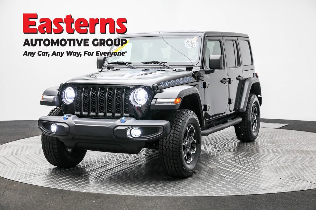 Used 2022 Jeep Wrangler Unlimited Rubicon 4xe w/ Cold Weather Group image 1