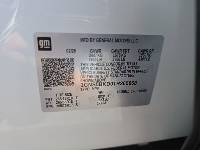 New 2026 Chevrolet Suburban LS w/ Max Trailering Package image 35