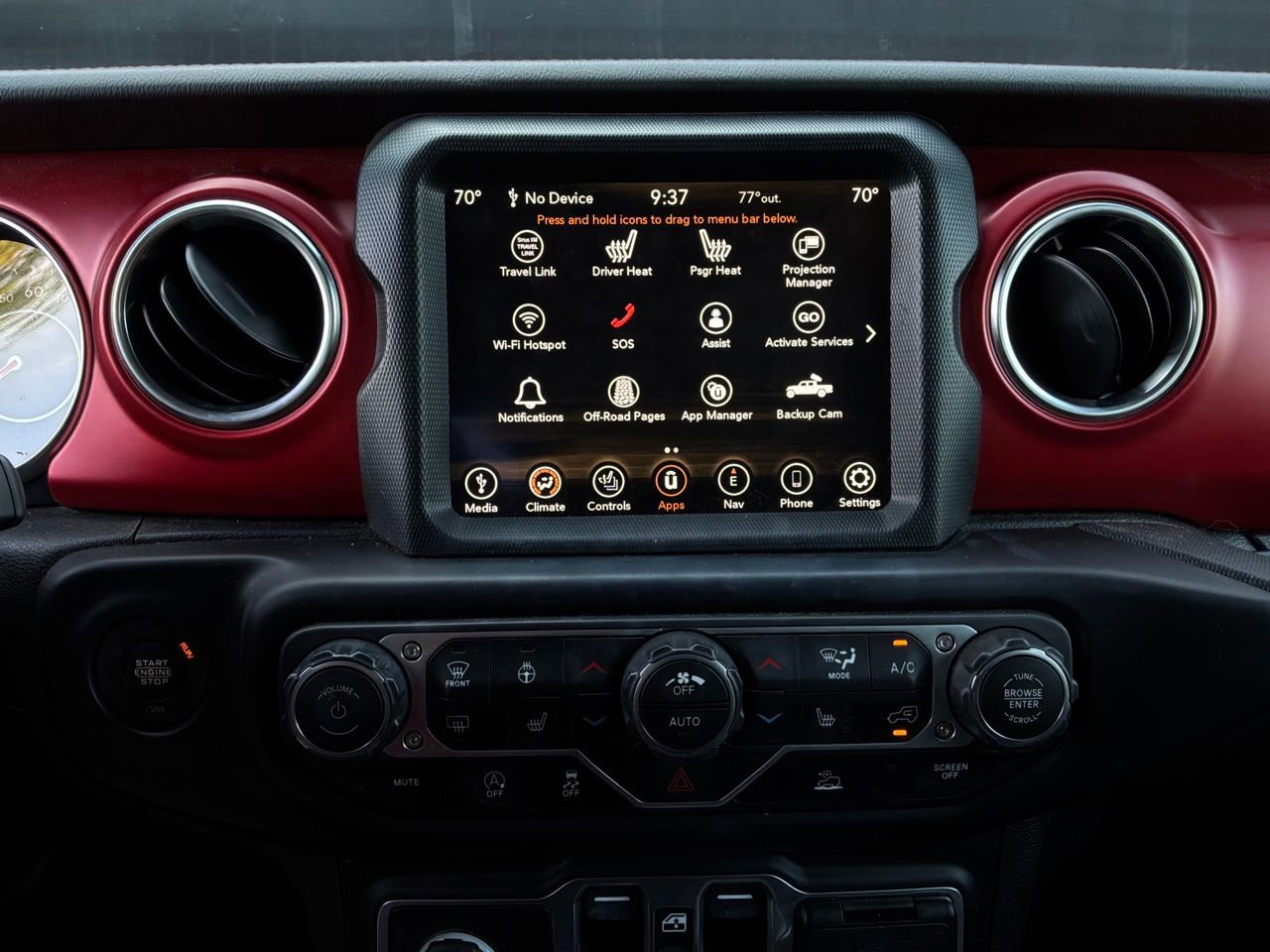 Used 2022 Jeep Gladiator Rubicon w/ LED Lighting Group AWD/4WD image 19
