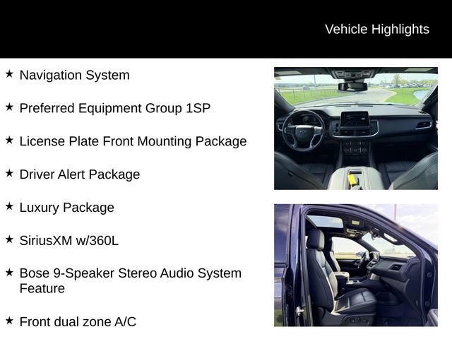 Used 2024 Chevrolet Tahoe RST w/ Luxury Package AWD/4WD image 12