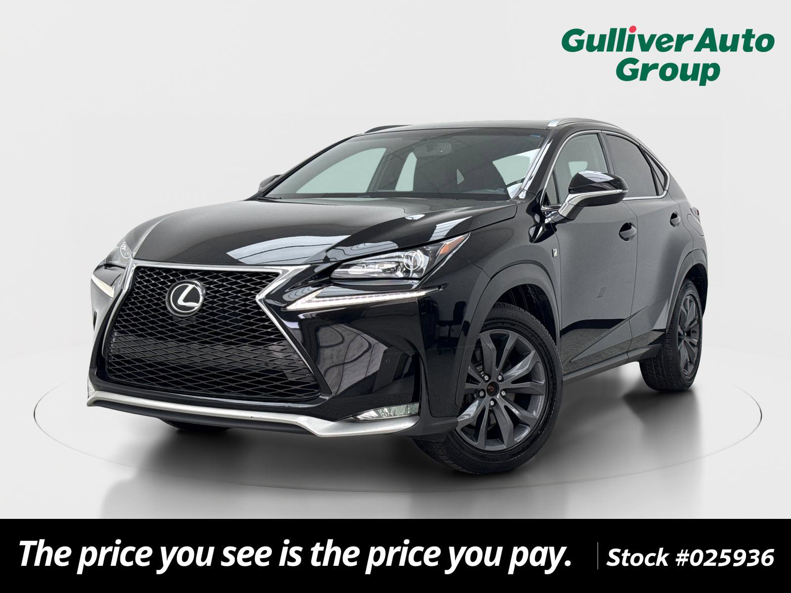 Used 2016 Lexus NX 200t F Sport w/ F Sport Premium Package FWD image 1