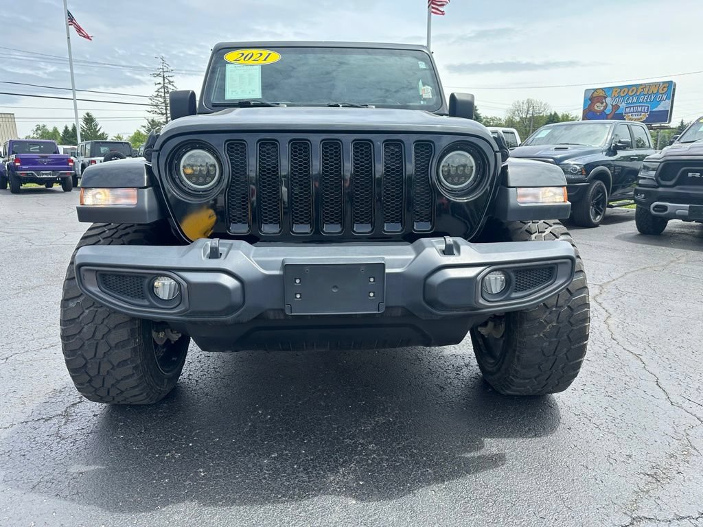 Used 2021 Jeep Wrangler Unlimited Sahara AWD/4WD image 8