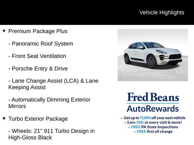 Used 2018 Porsche Macan Turbo image 8