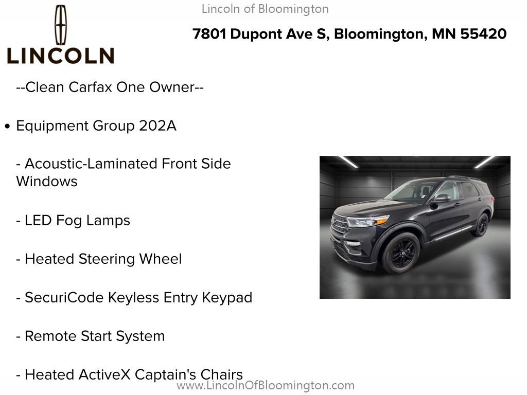 Used 2023 Ford Explorer XLT w/ Equipment Group 202A image 5