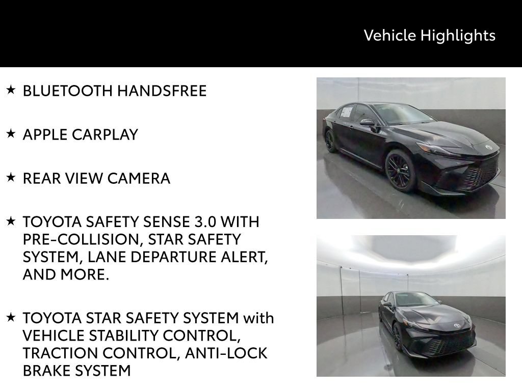 New 2026 Toyota Camry SE w/ Multimedia Upgrade Package FWD image 8