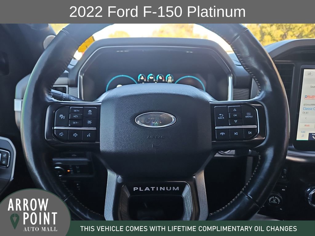 Used 2022 Ford F150 Platinum w/ Equipment Group 701A High image 27