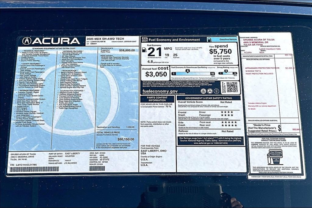 New 2025 Acura MDX w/ Technology Package image 29