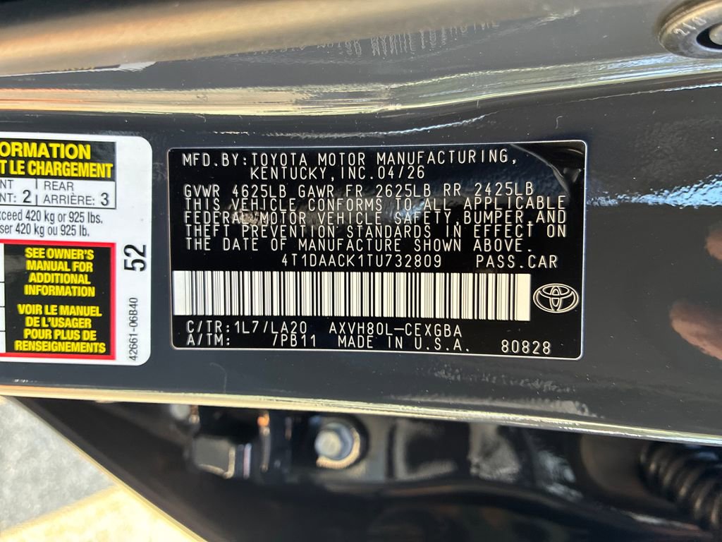 New 2026 Toyota Camry XLE FWD image 34