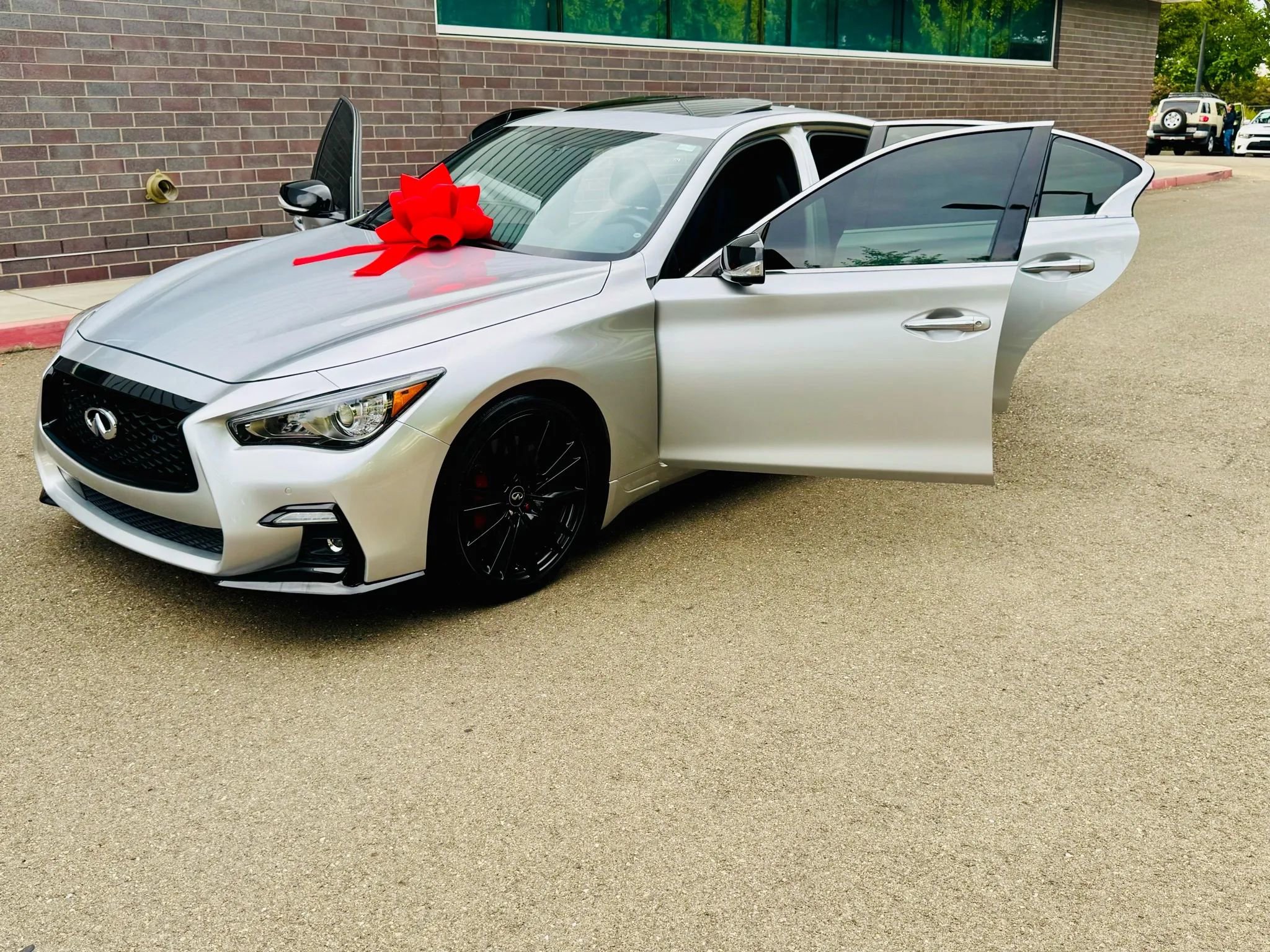 Used 2019 INFINITI Q50 Red Sport 400 RWD image 23