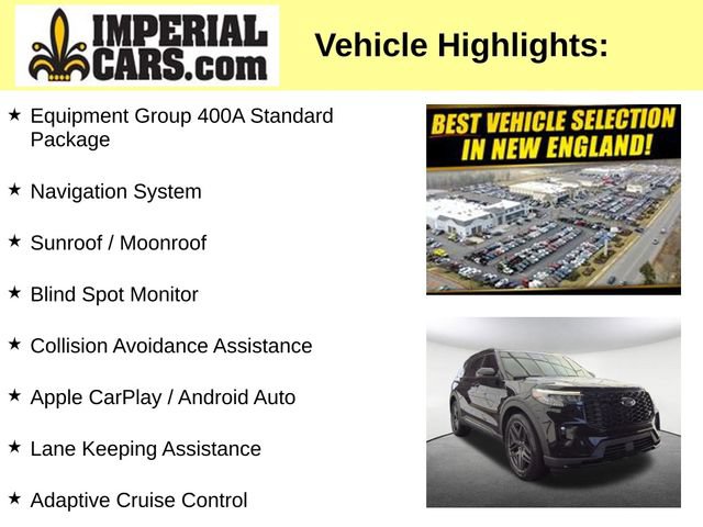 Used 2025 Ford Explorer ST AWD/4WD image 3