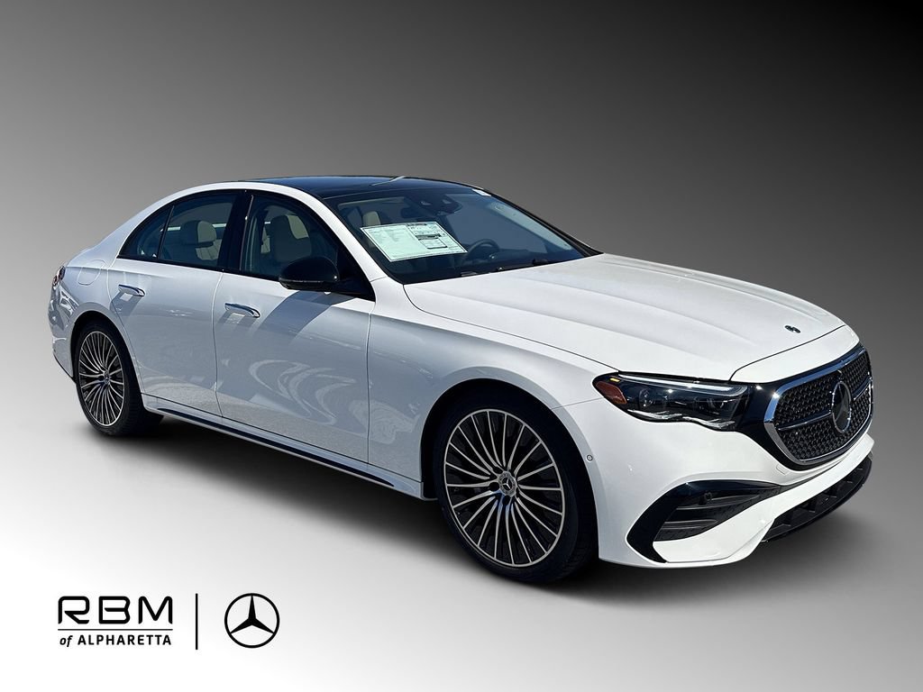 New 2026 Mercedes-Benz E 450 4MATIC Sedan