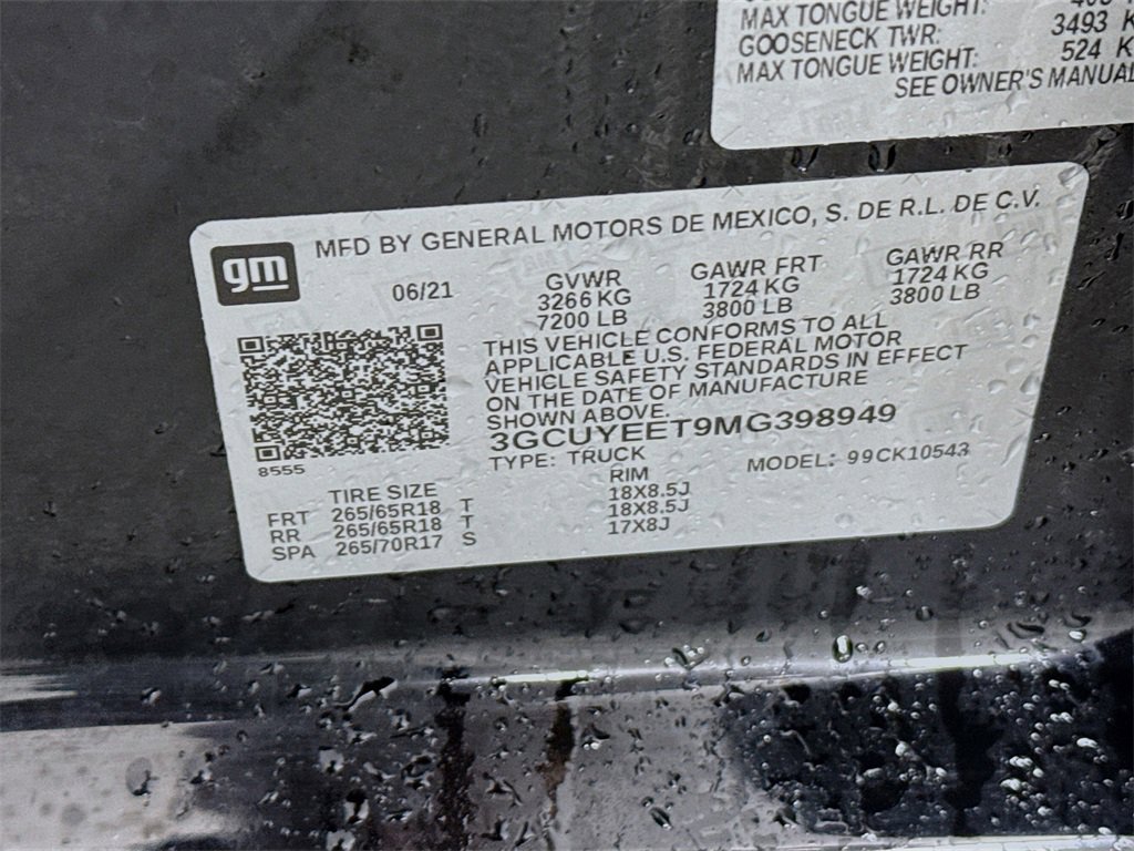 Used 2021 Chevrolet Silverado 1500 RST w/ Convenience Package II image 32