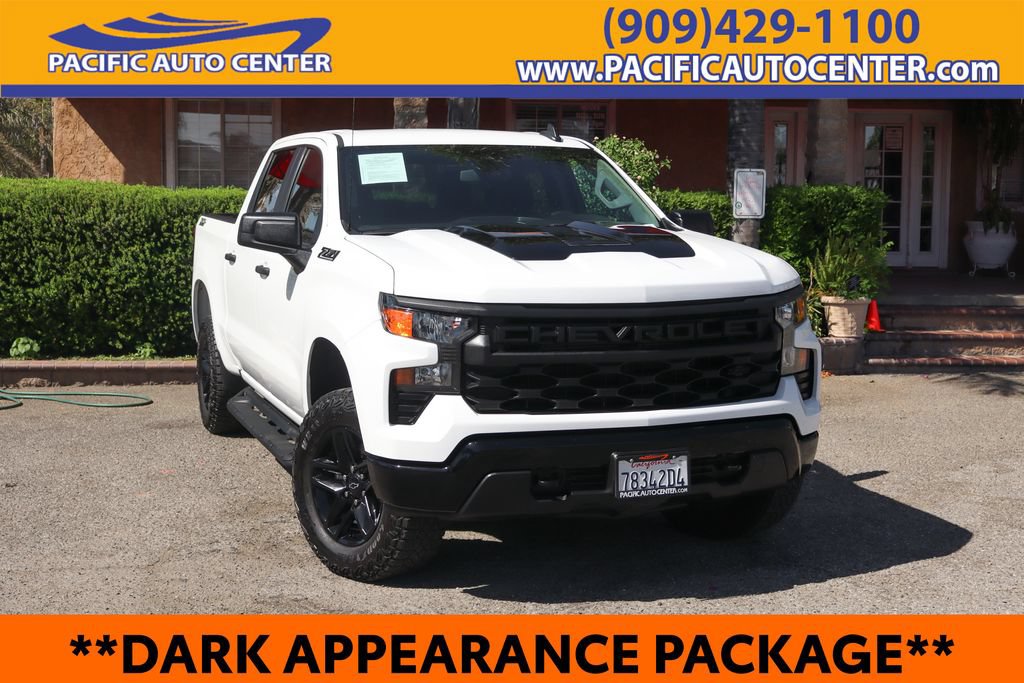 Used 2025 Chevrolet Silverado 1500 Custom Trail Boss w/ Dark Appearance Package