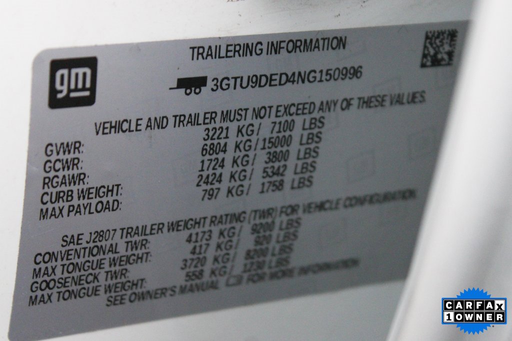 Used 2022 GMC Sierra 1500 SLT w/ X31 Off-Road Package image 49