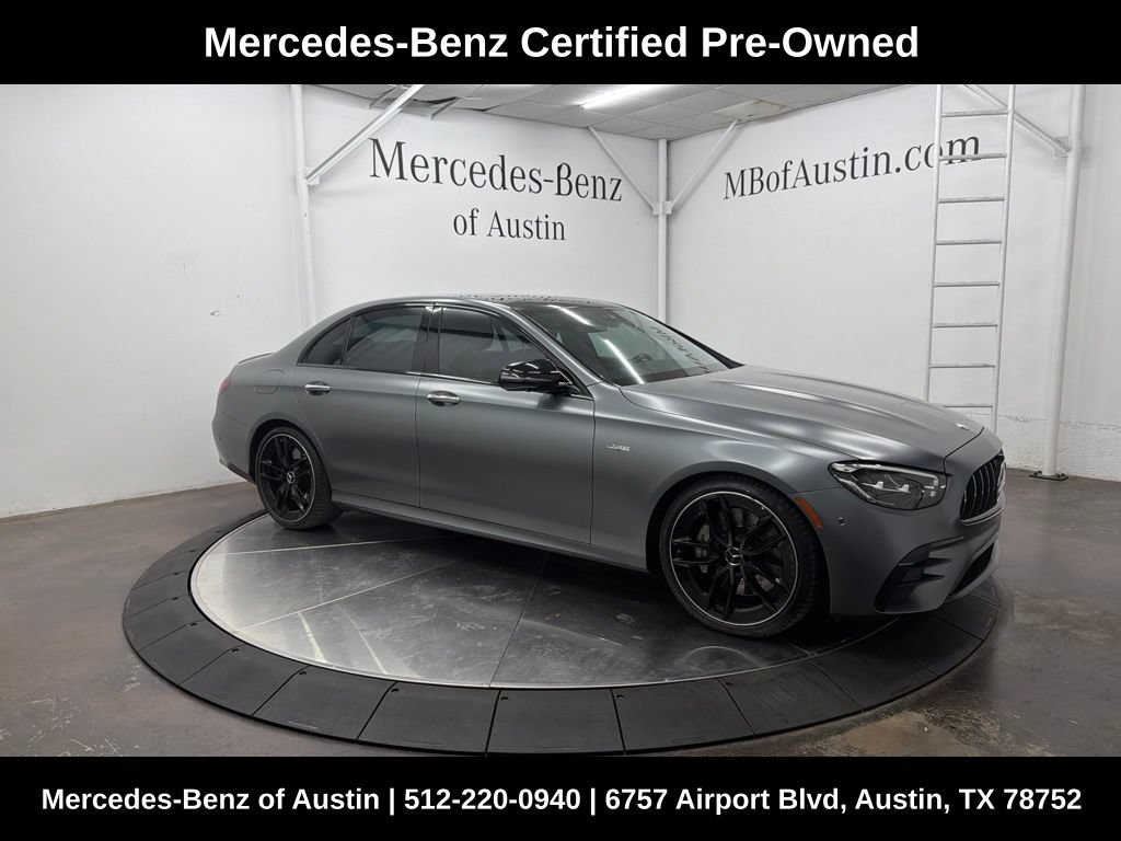 Certified 2023 Mercedes-Benz E 53 AMG 4MATIC Sedan video 1