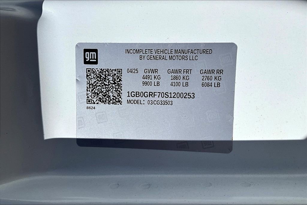 New 2025 Chevrolet Express 3500 w/ Power Convenience Package image 14