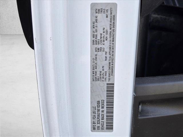 Used 2022 RAM ProMaster 1500 w/ Safety Group FWD image 20