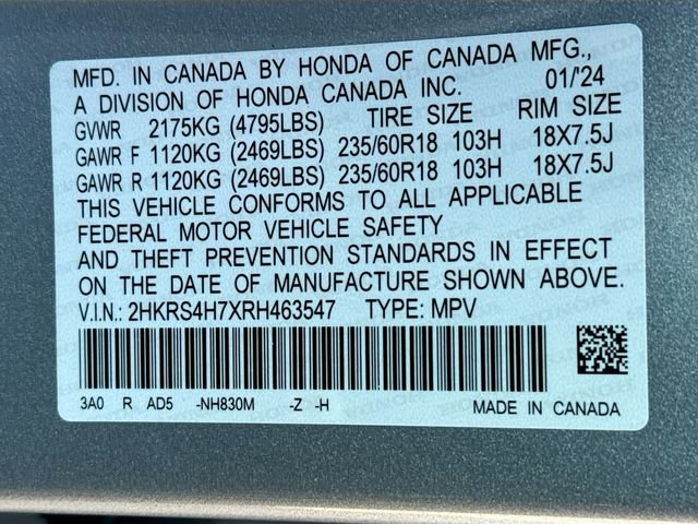 Certified 2024 Honda CR-V EX-L image 32