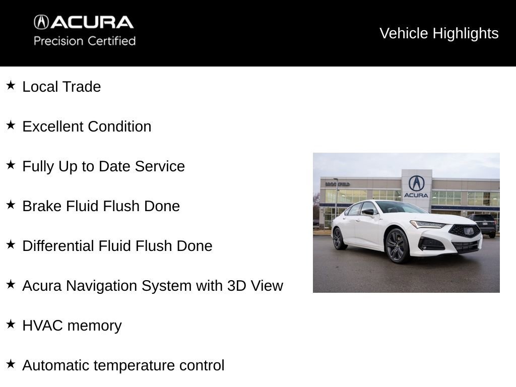 Certified 2023 Acura TLX A-Spec Package image 5