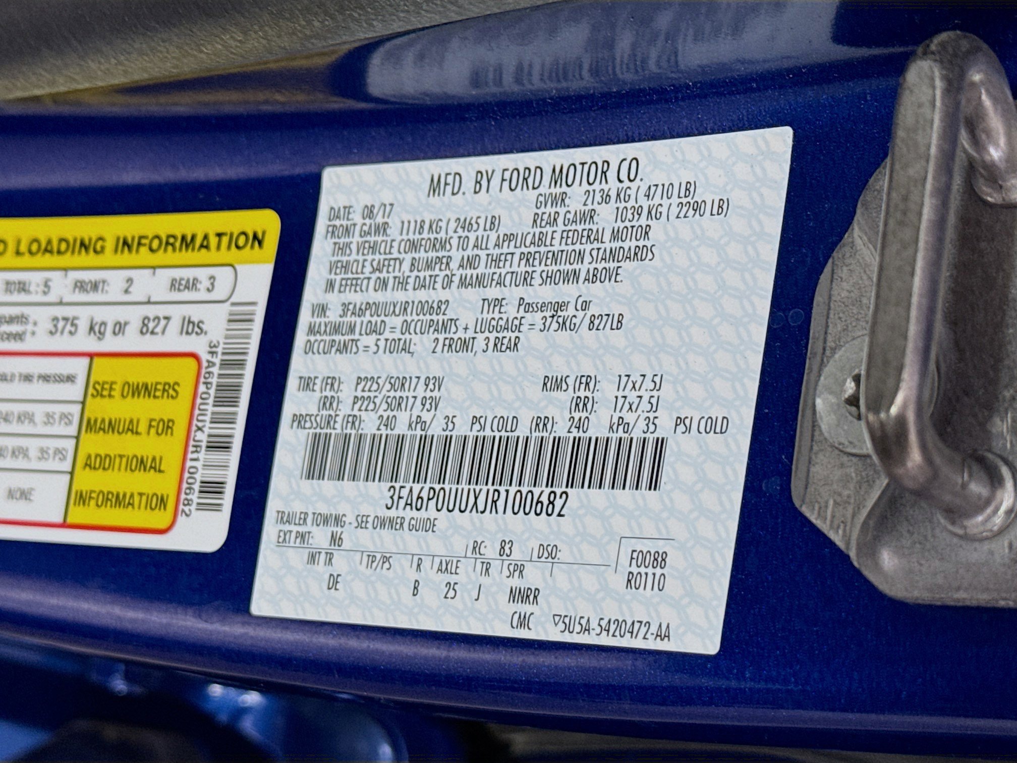 Used 2018 Ford Fusion S image 40