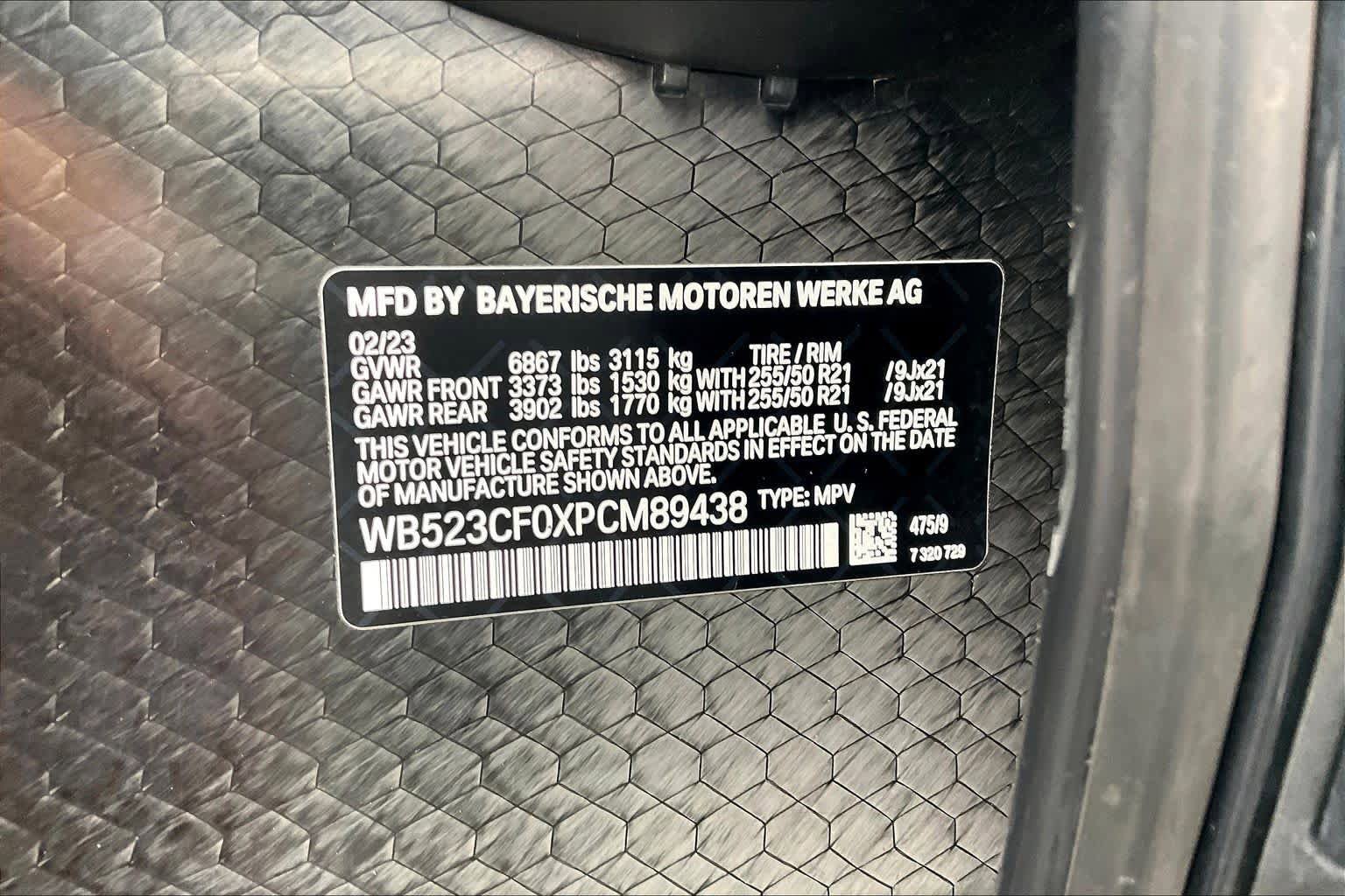 Certified 2023 BMW iX xDrive50 w/ Convenience Package AWD/4WD image 38