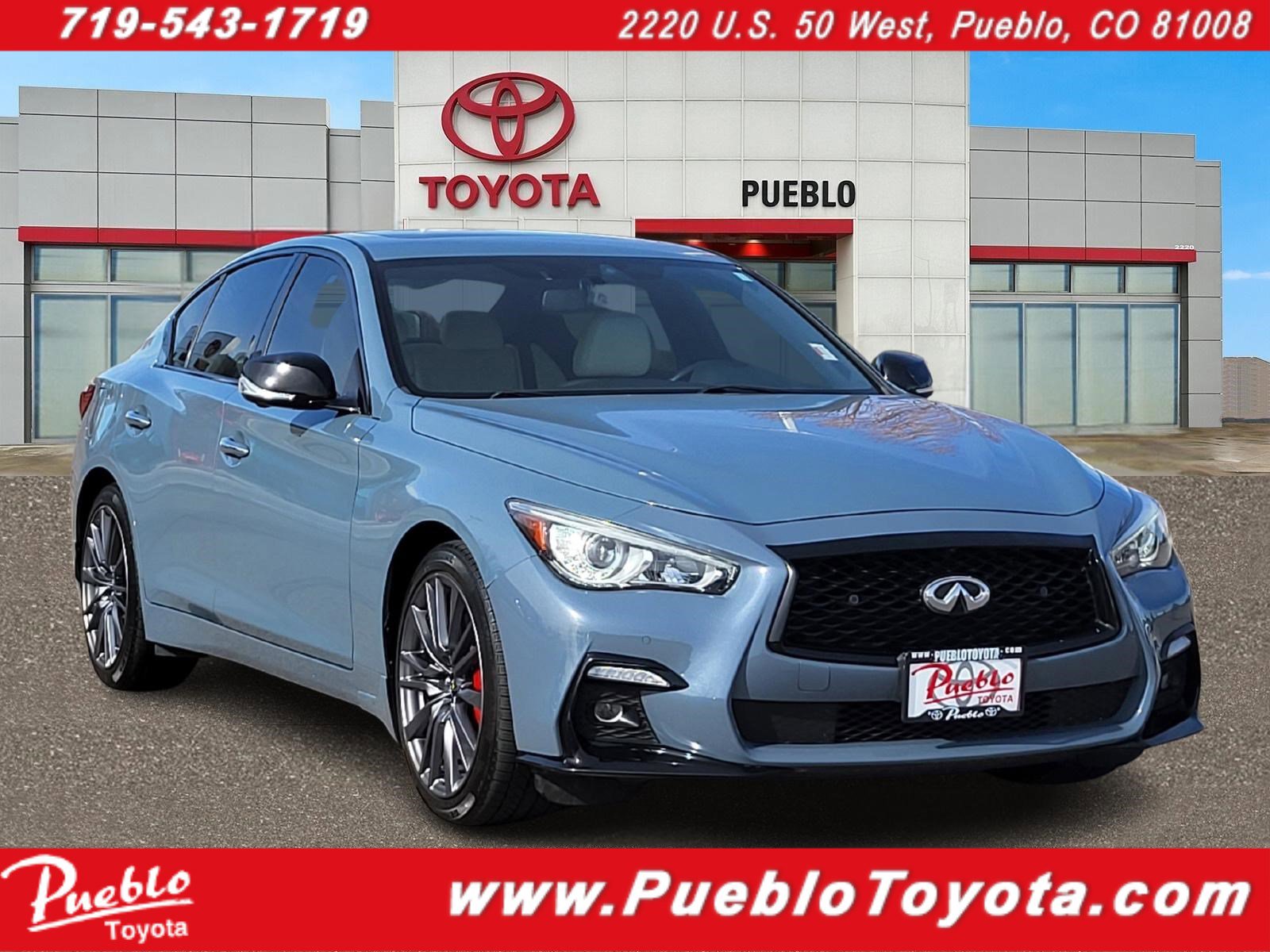 Used 2021 INFINITI Q50 Red Sport 400 w/ Proactive Package