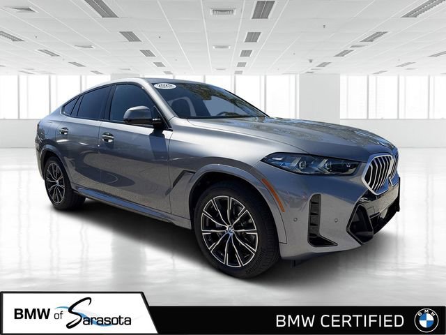 Certified 2025 BMW X6 xDrive40i w/ Climate Comfort Package image 1