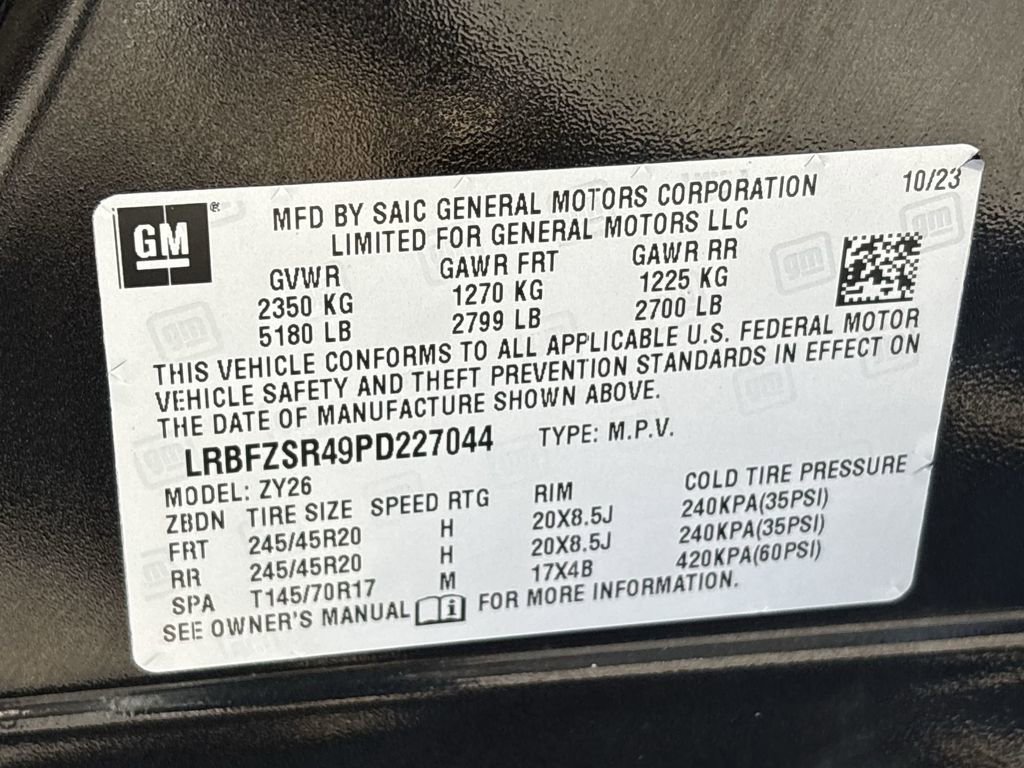 Certified 2023 Buick Envision Avenir image 38