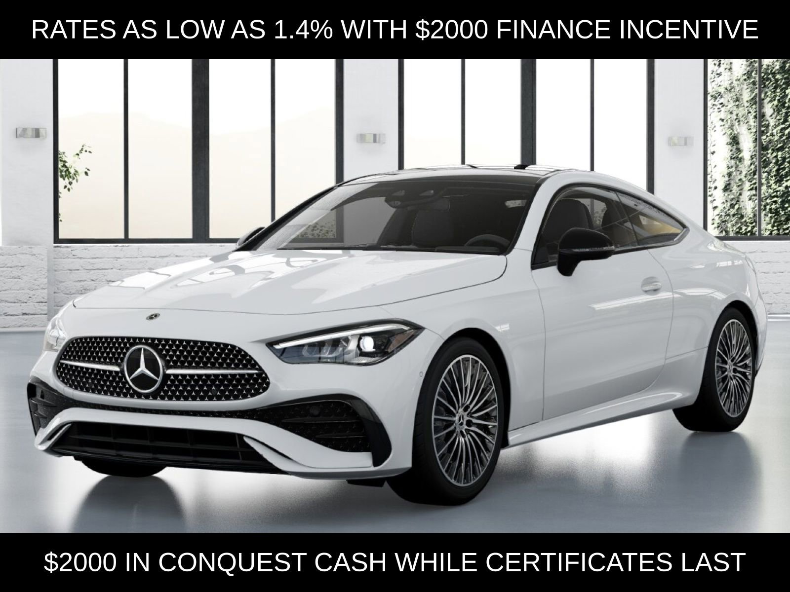 New 2026 Mercedes-Benz CLE 450 4MATIC Coupe image 1