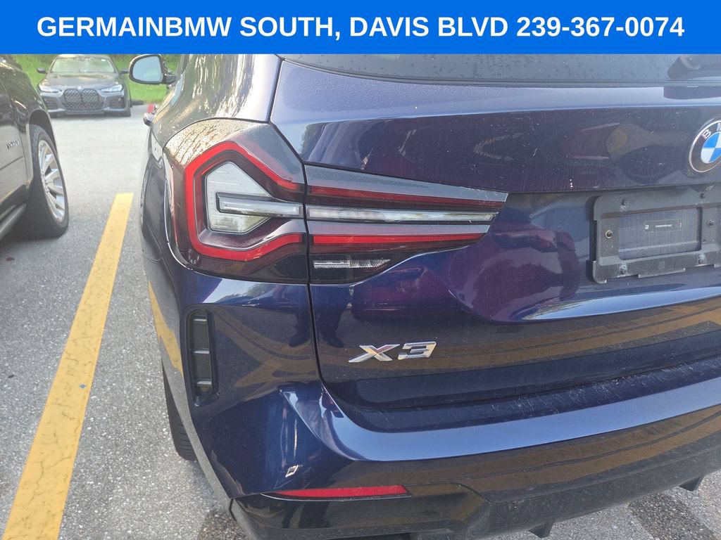 Used 2024 BMW X3 sDrive30i w/ M Sport Package RWD image 7
