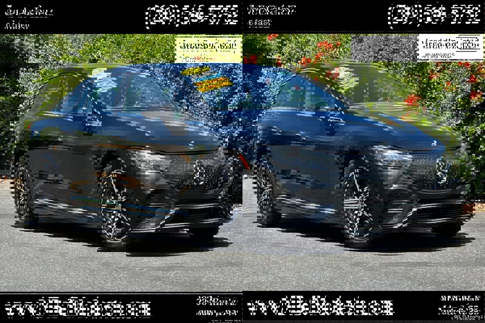 Certified 2023 Mercedes-Benz EQE 500 4MATIC Sedan w/ AMG Line Exterior Package