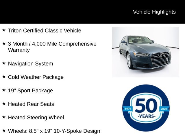 Used 2016 Audi A6 3.0T Premium Plus w/ 19" Sport Package AWD/4WD image 8