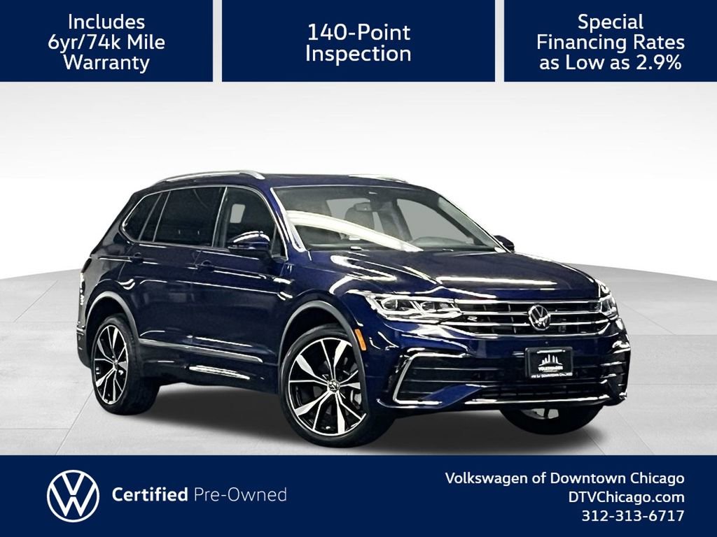 Used 2022 Volkswagen Tiguan SEL R-Line
