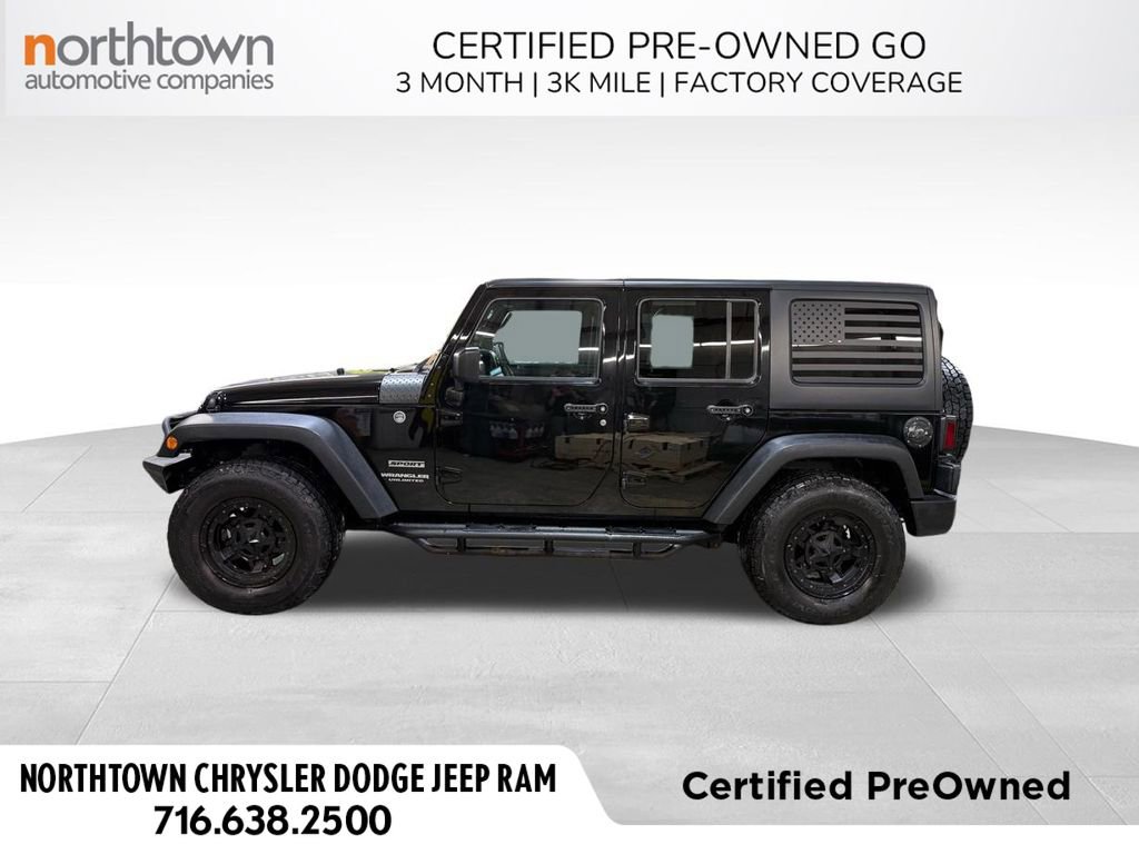 Used 2017 Jeep Wrangler Unlimited Sport w/ Quick Order Package 24S image 3
