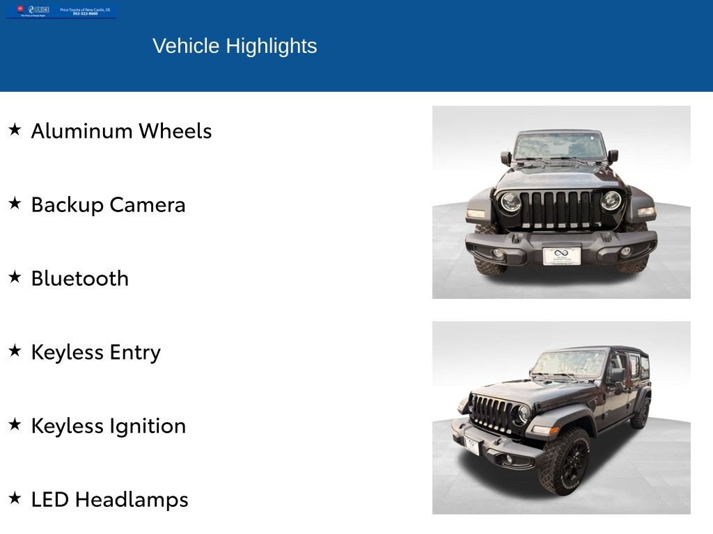 Used 2023 Jeep Wrangler Unlimited Sport AWD/4WD image 2