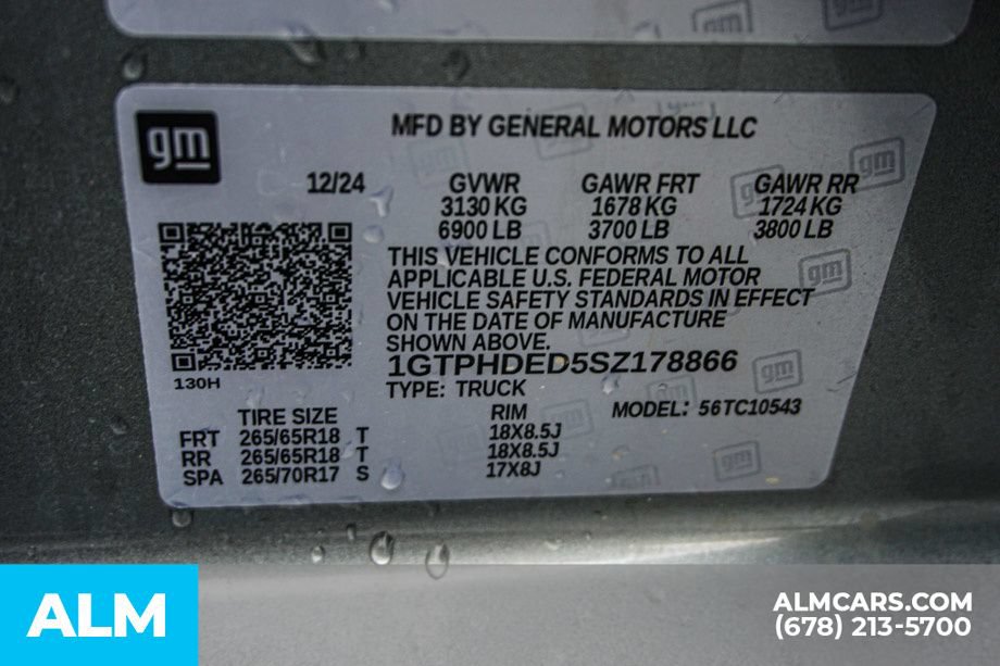 Used 2025 GMC Sierra 1500 SLT RWD image 58