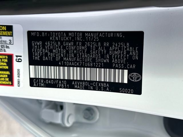 Used 2026 Toyota Camry LE image 29