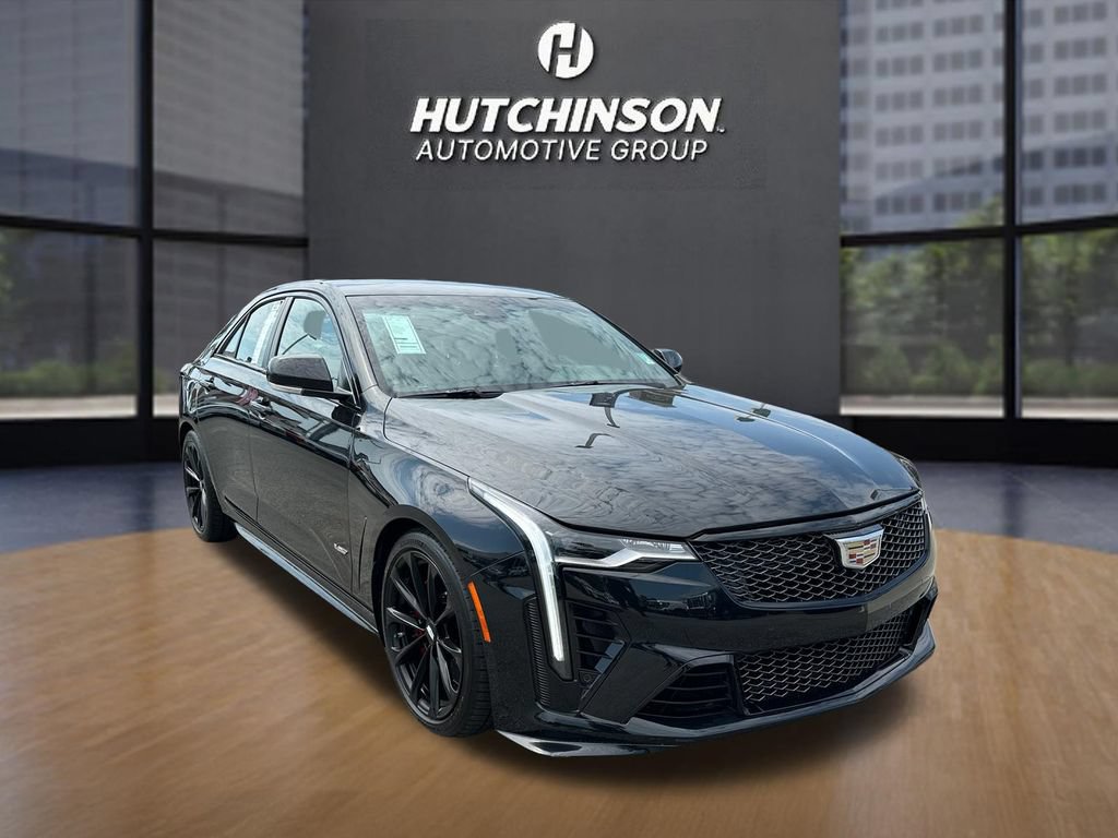 Certified 2022 Cadillac CT4 V Blackwing w/ Driver Assist Package RWD image 1