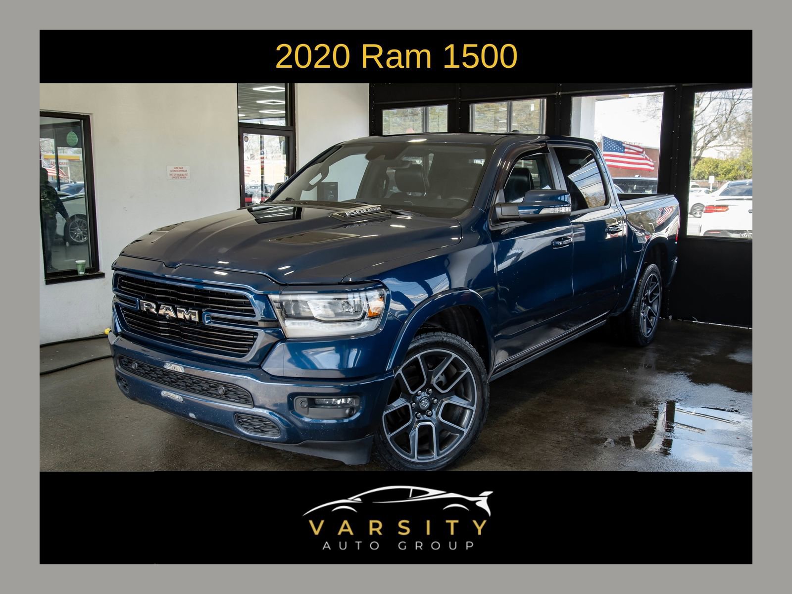 Used 2020 RAM 1500 Laramie AWD/4WD image 1