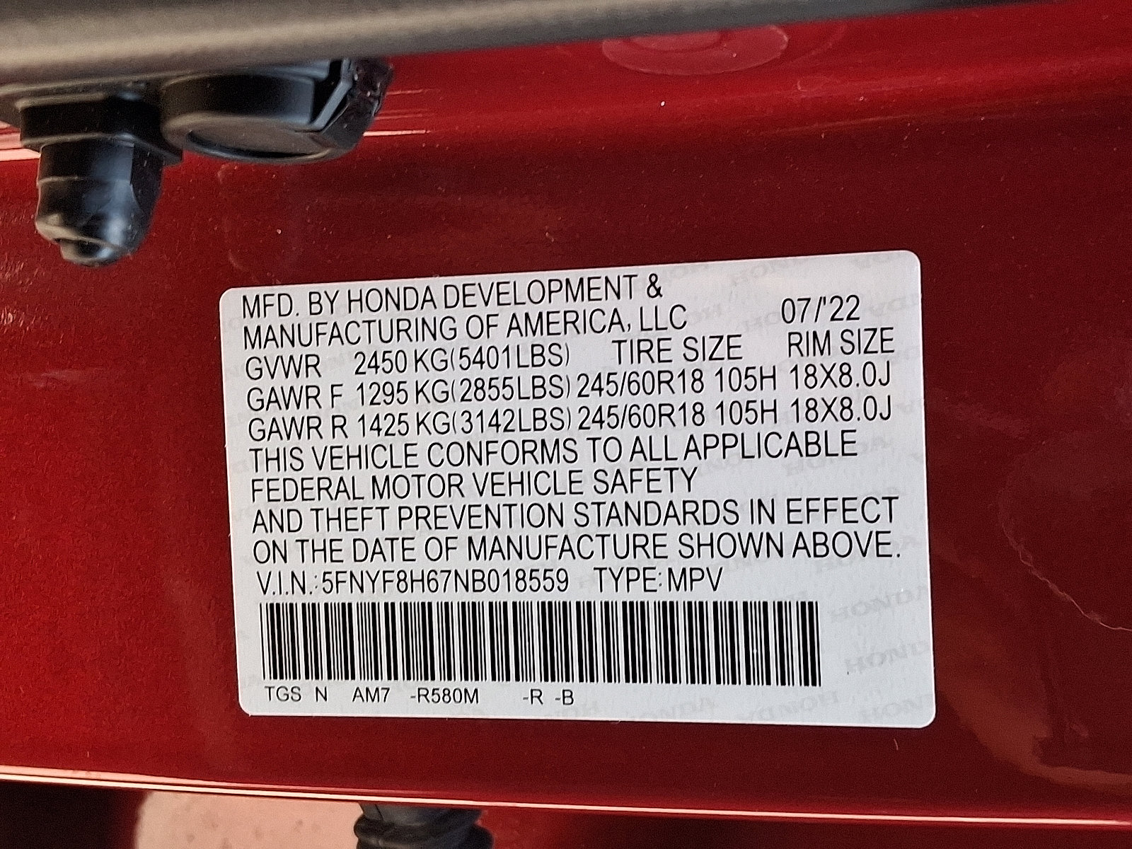 Used 2022 Honda Passport TrailSport image 28