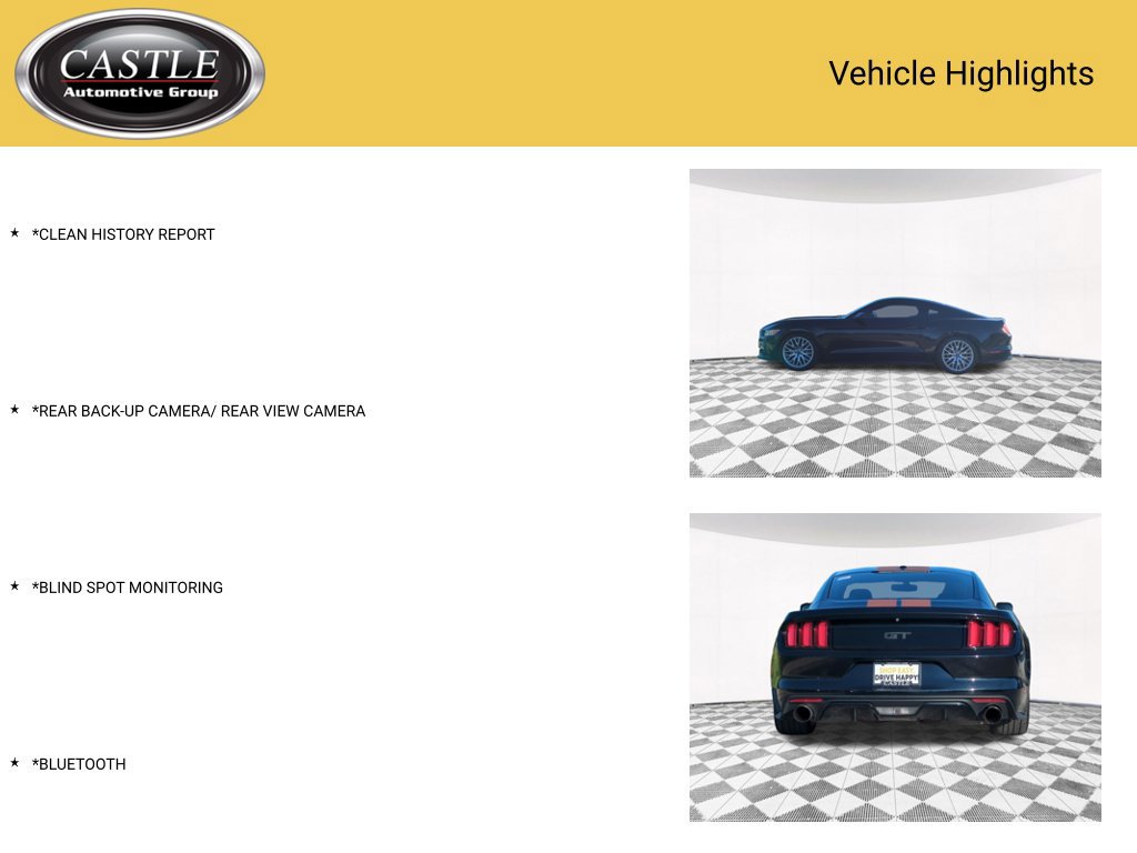 Used 2016 Ford Mustang GT Premium w/ Equipment Group 401A RWD image 3