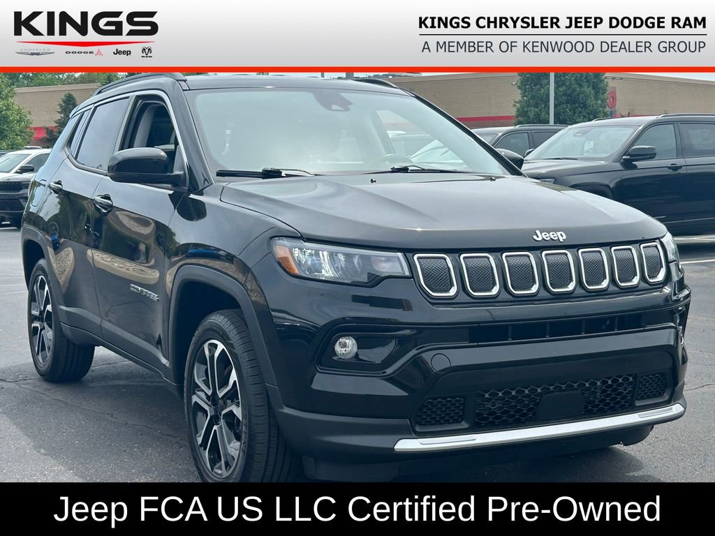 Certified 2022 Jeep Compass Limited AWD/4WD image 1