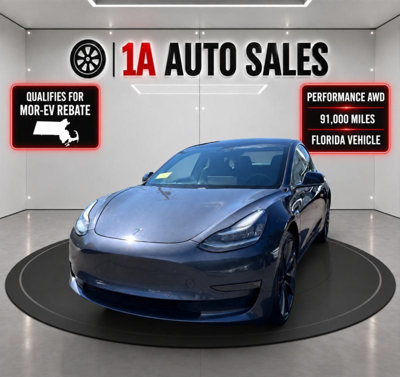 Used 2020 Tesla Model 3 Performance AWD/4WD image 1