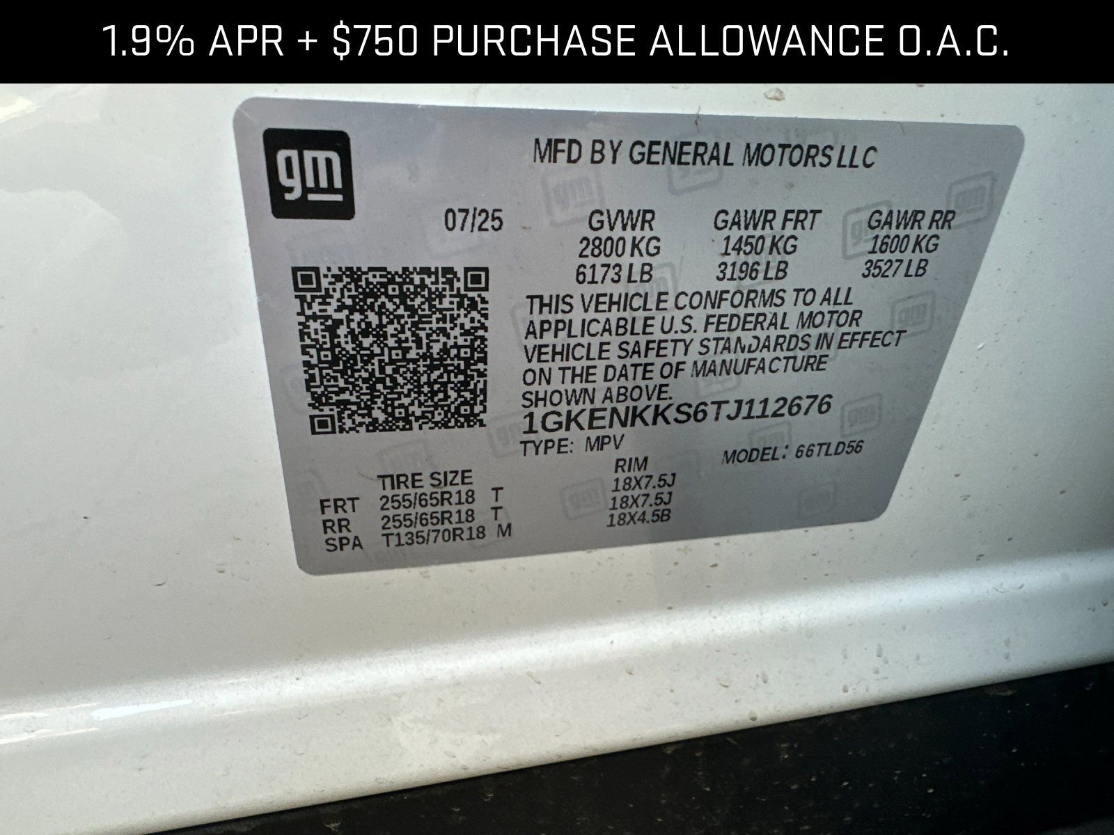 New 2026 GMC Acadia Elevation image 29