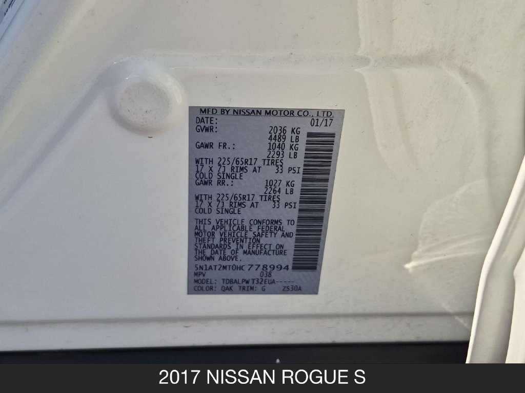 Used 2017 Nissan Rogue S FWD image 24