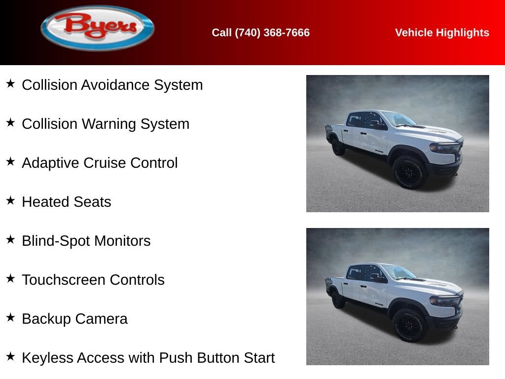 Used 2025 RAM 1500 Rebel w/ Rebel Level 1 Equipment Group AWD/4WD image 10