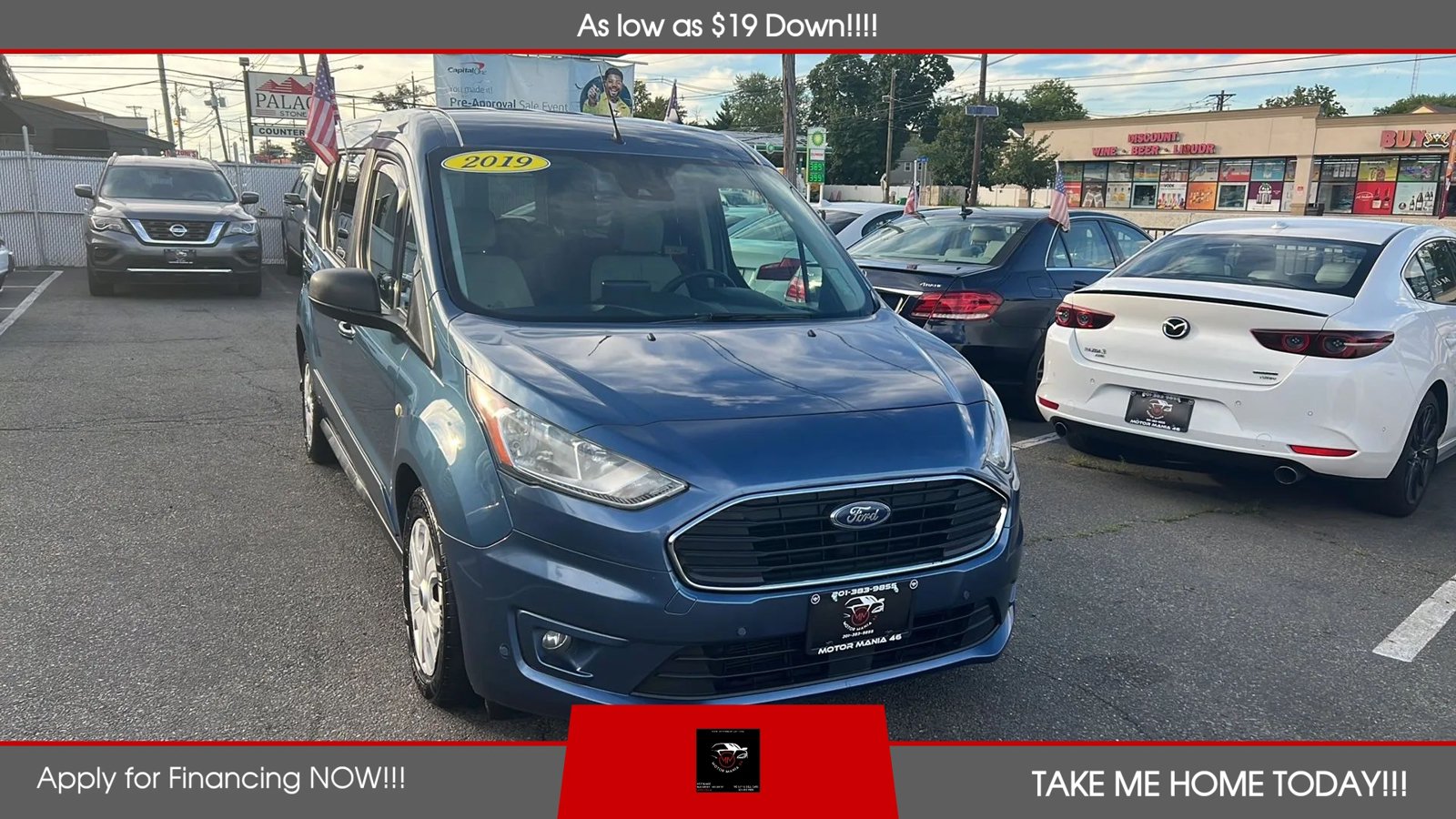 Used 2019 Ford Transit Connect XLT FWD image 7