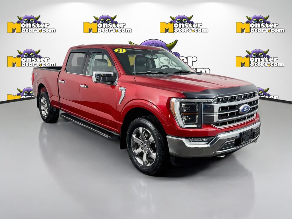 Used 2021 Ford F150 Lariat w/ Equipment Group 502A High AWD/4WD image 3